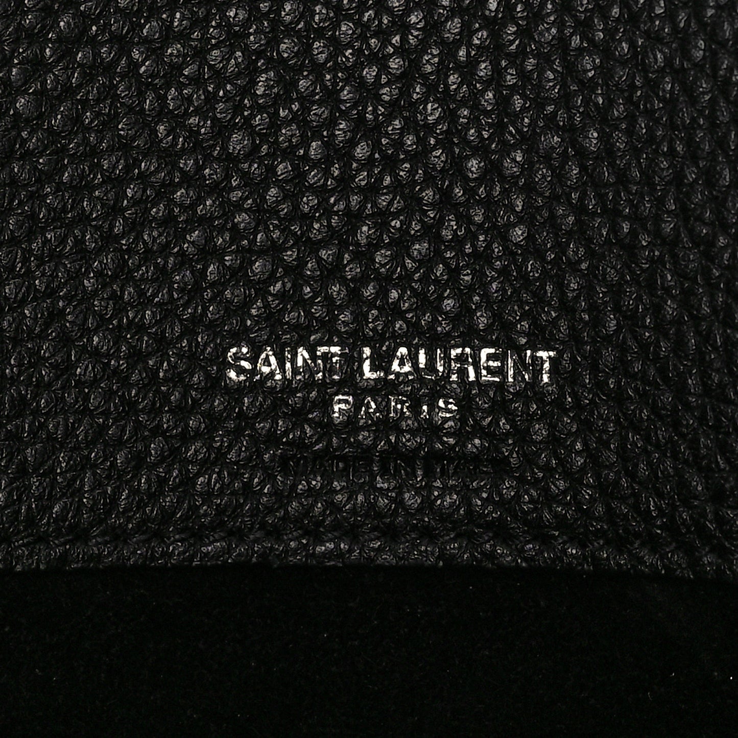 Grained Calfskin Medium Souple Sac De Jour Black
