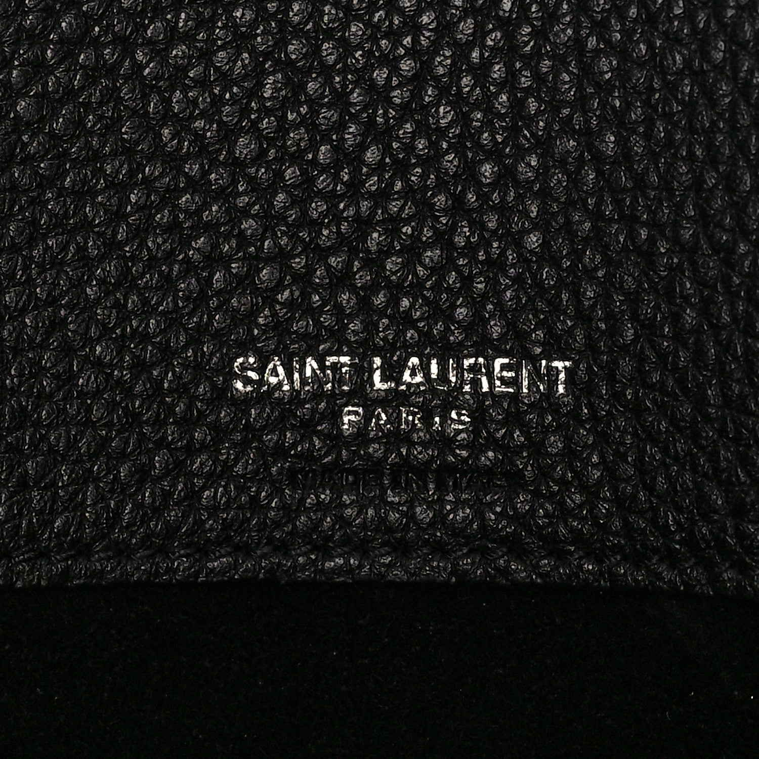 Saint Laurent Grained Calfskin Medium Souple Sac De Jour Black 7 of 9