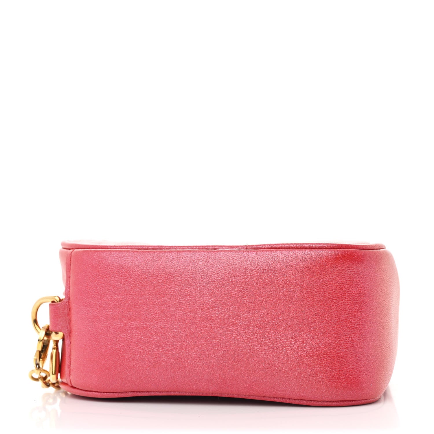 Louis Vuitton Lambskin Embossed Monogram Fall In Love Sac Coeur Heart Chain Bag Lipstick Red 3 of 8