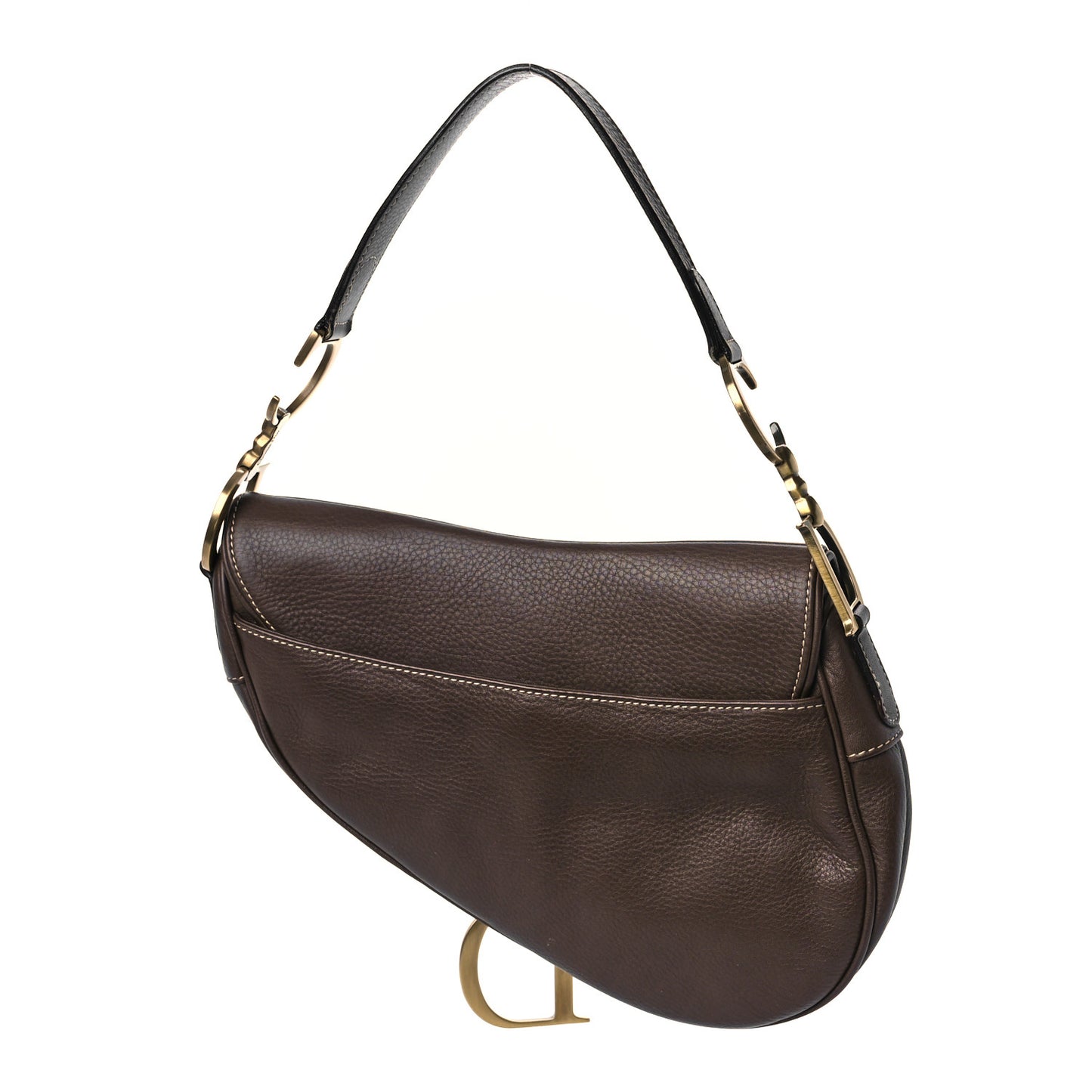 Calfskin Saddle Bag Brown