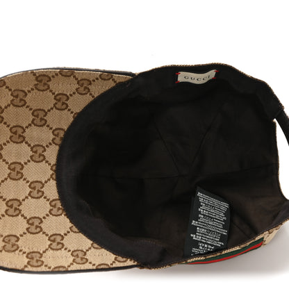 Gucci Monogram Web Baseball Hat XXL Beige Cocoa 7 of 10