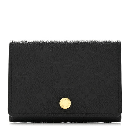 Louis Vuitton Empreinte Business Card Holder Black 1 of 6