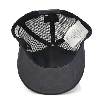 Gucci Nylon Monogram Baseball Hat L Black 7 of 11