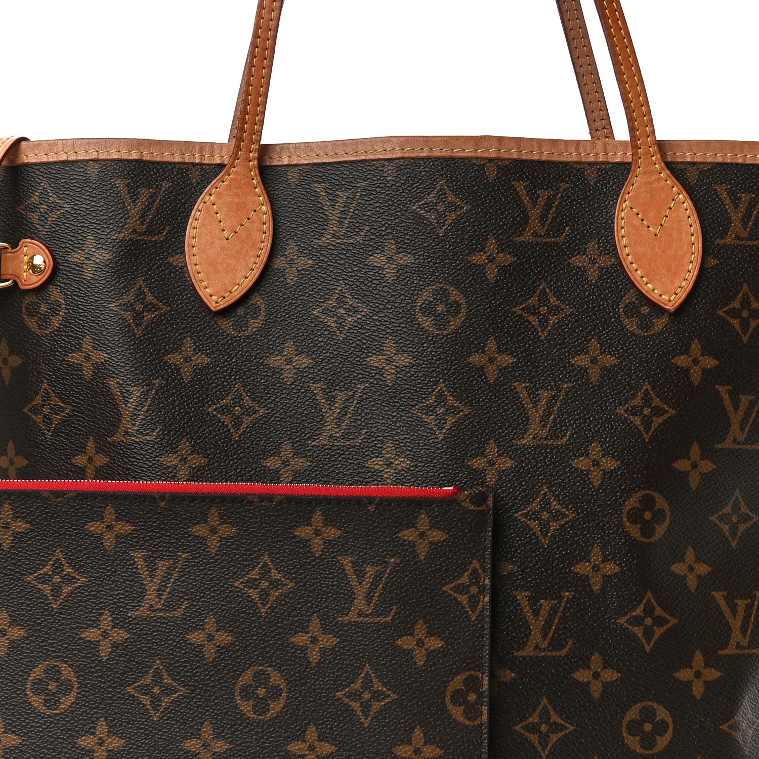 Louis Vuitton Monogram Neo Neverfull MM Cherry 8 of 10