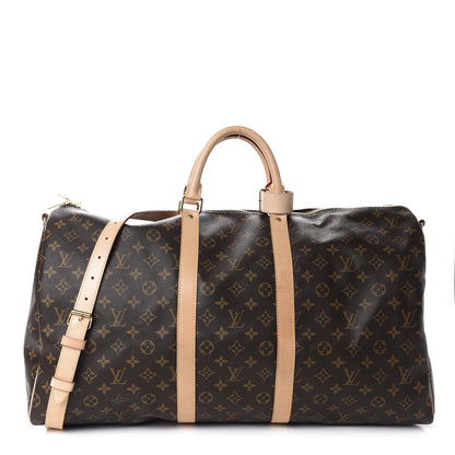 Louis Vuitton Monogram Keepall Bandouliere 55 1 of 10