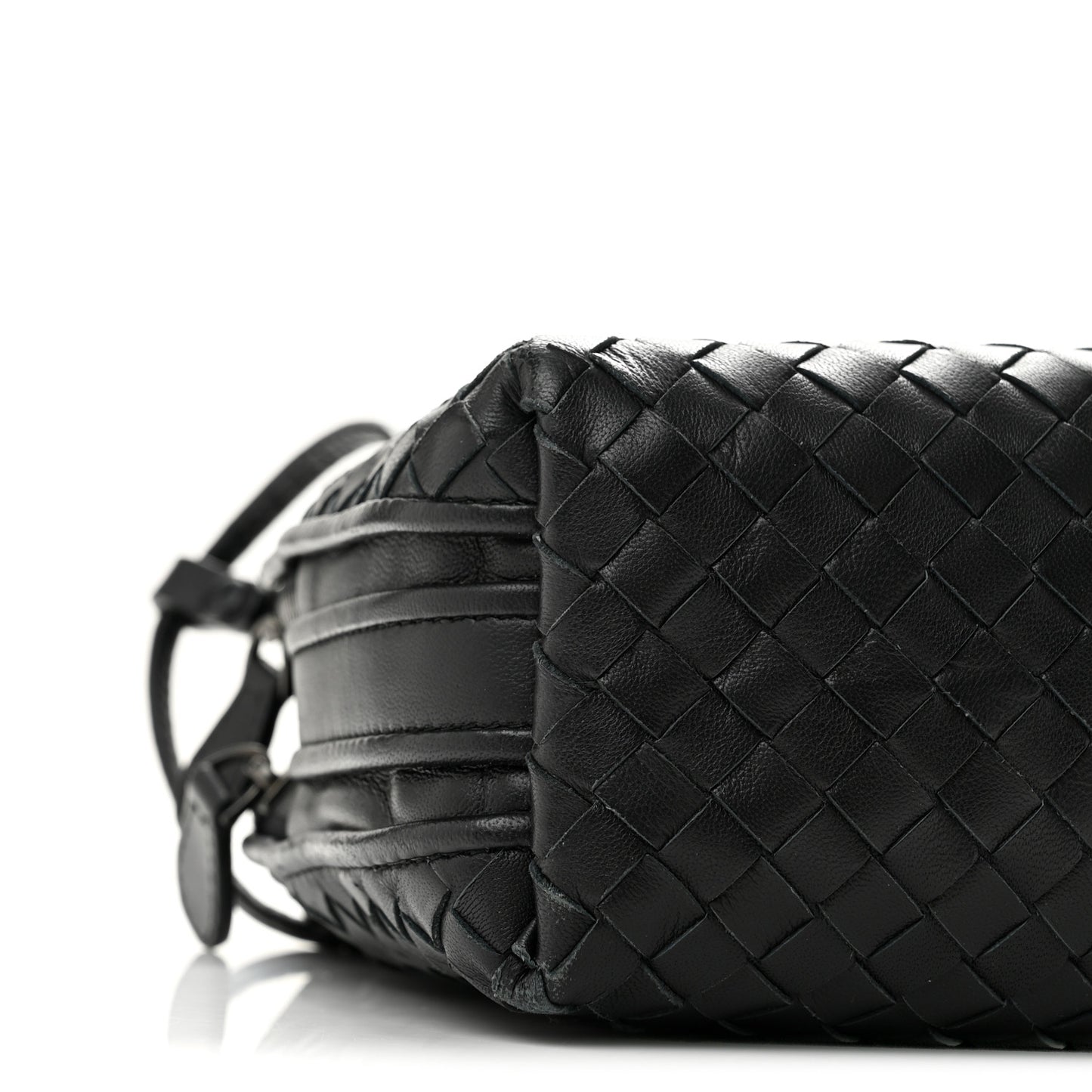 Nappa Intrecciato Nodini Bag Black