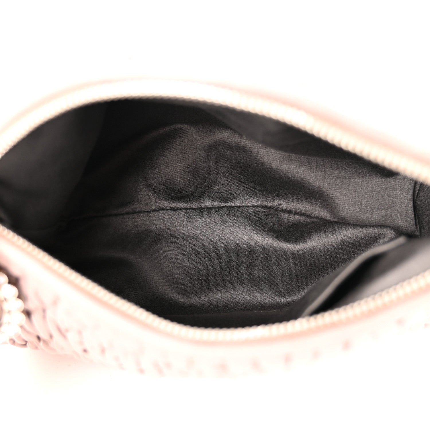 Miu Miu Nappa Matelasse Crystal Crossbody Clutch Cammeo 5 of 13
