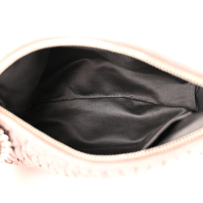 Miu Miu Nappa Matelasse Crystal Crossbody Clutch Cammeo 5 of 13