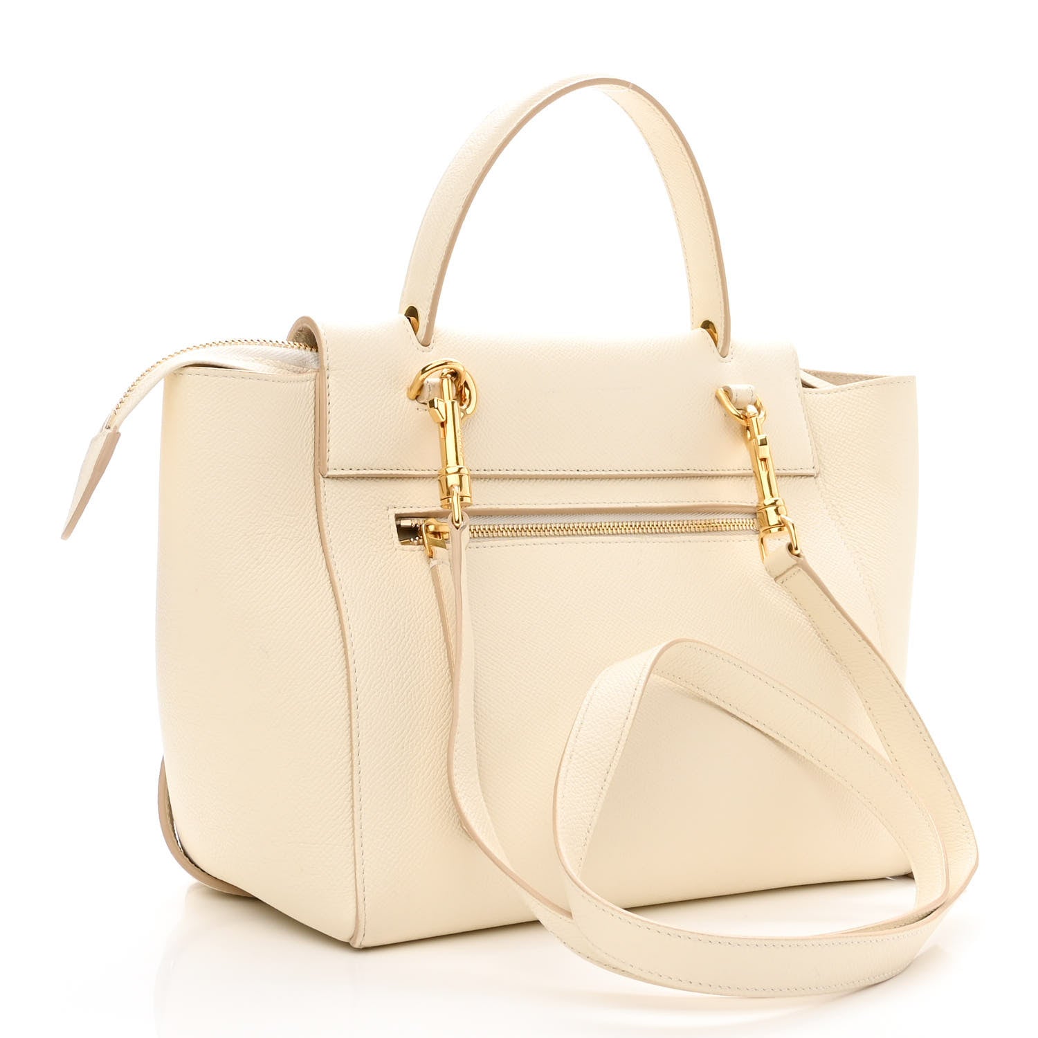 Celine Grained Calfskin Micro Belt Bag Linen 3 of 18