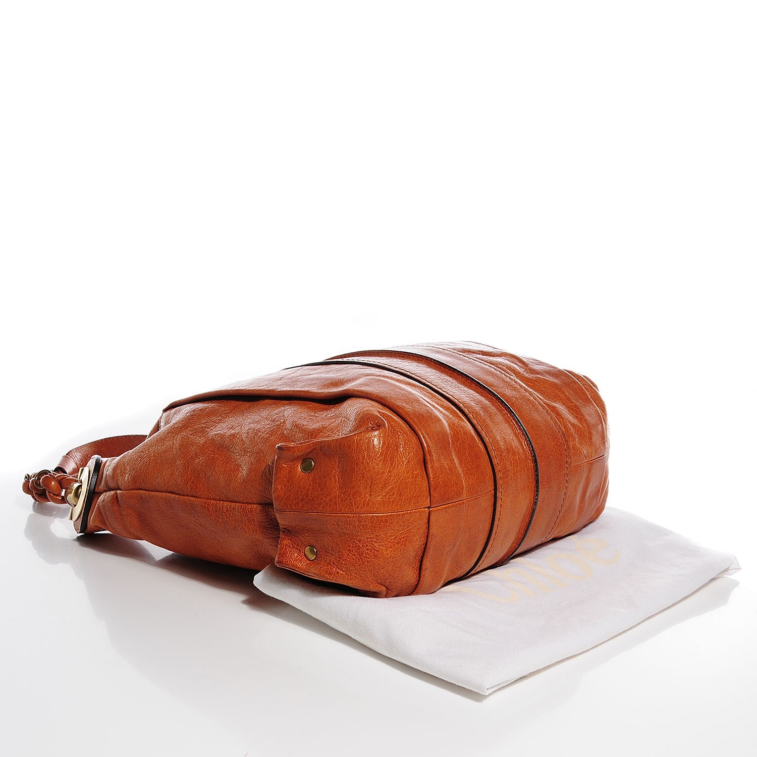 Chloe Lambskin Heloise Hobo Nutmeg 4 of 7