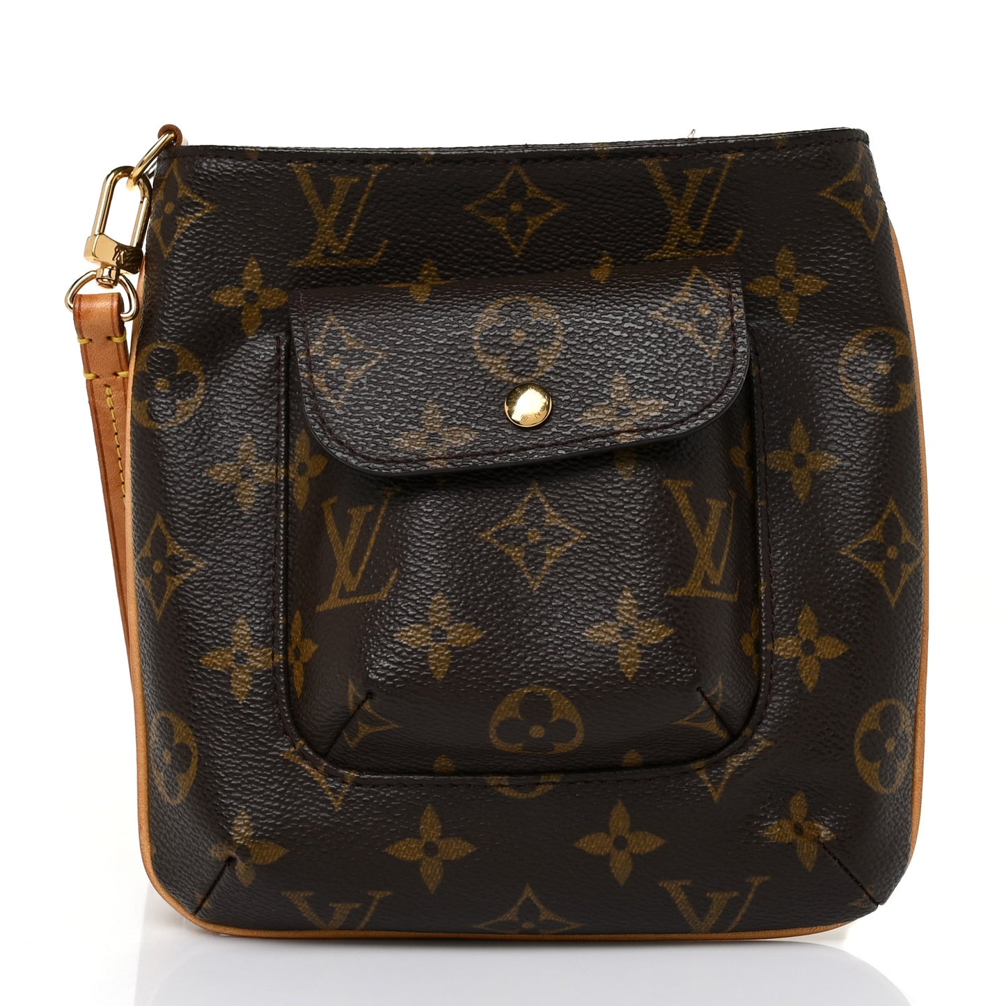 Monogram Partition Wristlet