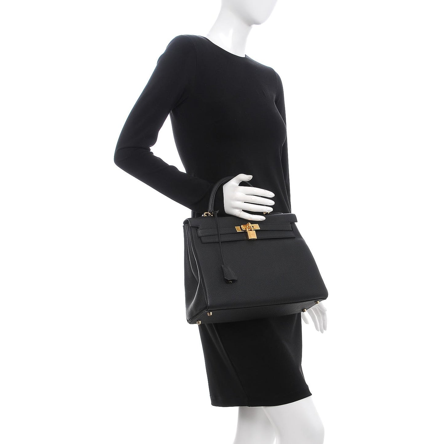 Togo Kelly Retourne 32 Black