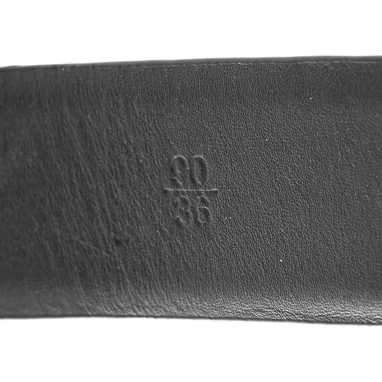Calfskin CC Hearts Belt 90 36 Black