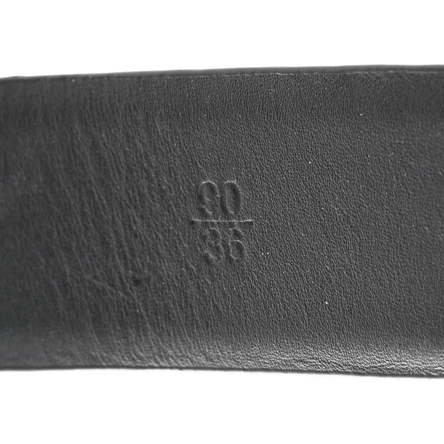 Chanel Calfskin CC Hearts Belt 90 36 Black 4 of 7