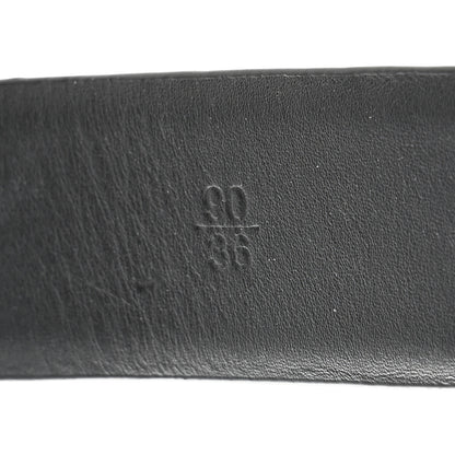 Chanel Calfskin CC Hearts Belt 90 36 Black 4 of 7