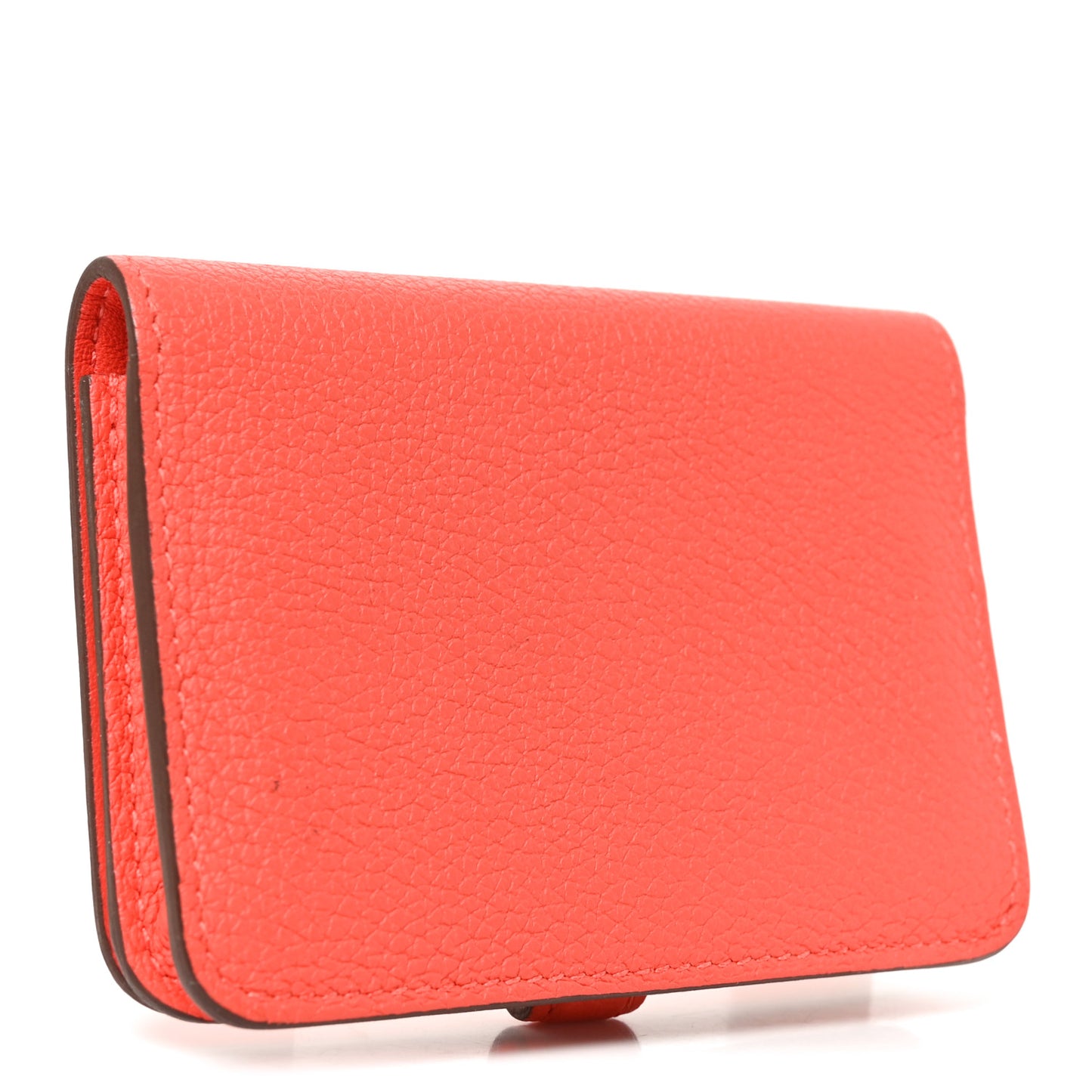 Togo Dogon Card Case Capucine
