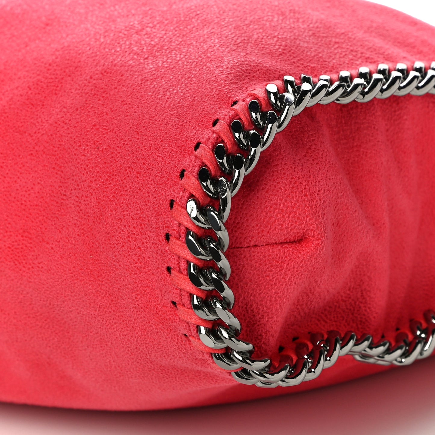 Shaggy Deer Falabella Fold Over Tote Flame