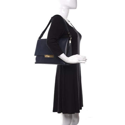 Celine Smooth Calfskin Blade Flap Ink 2 of 15