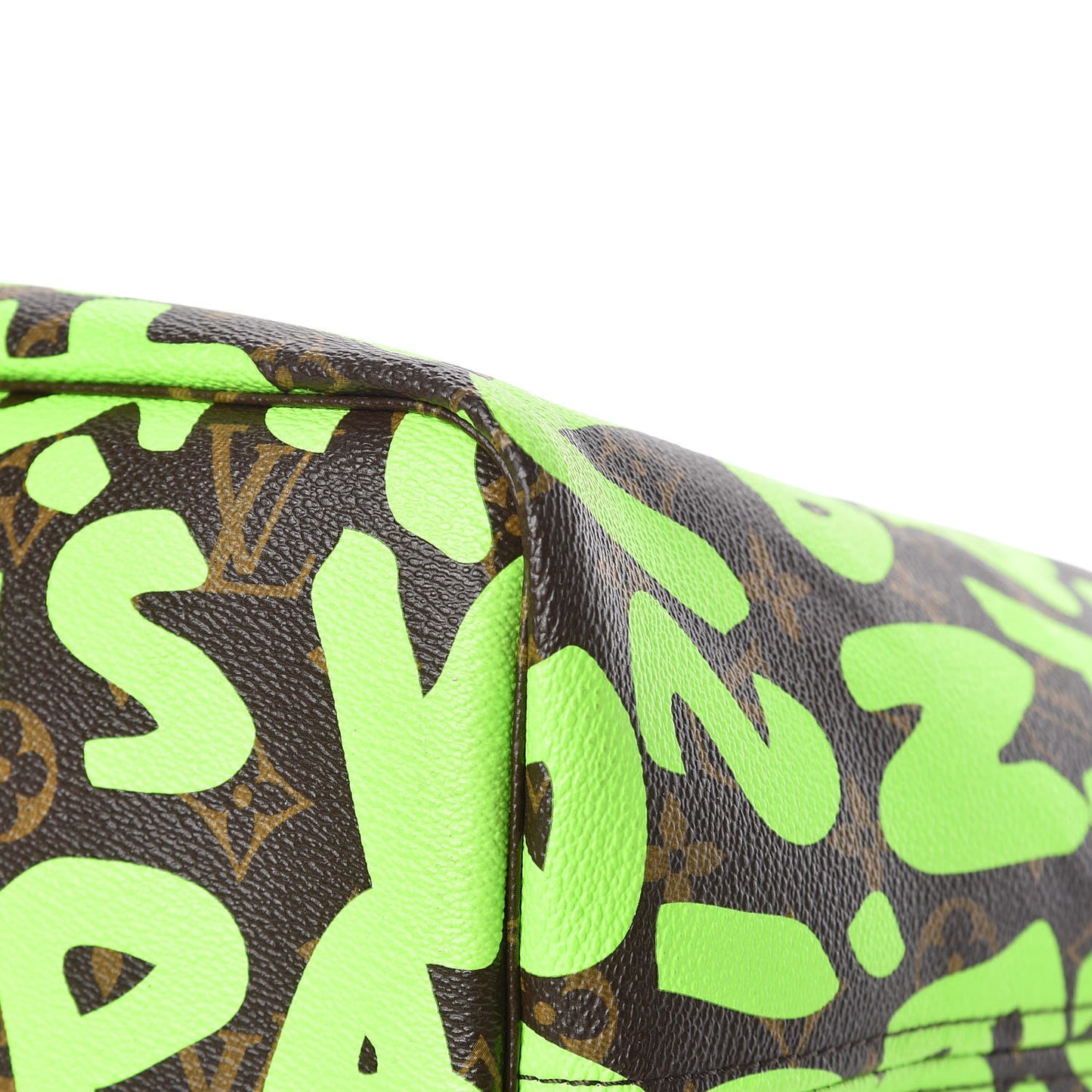 Monogram Graffiti Neverfull GM Green