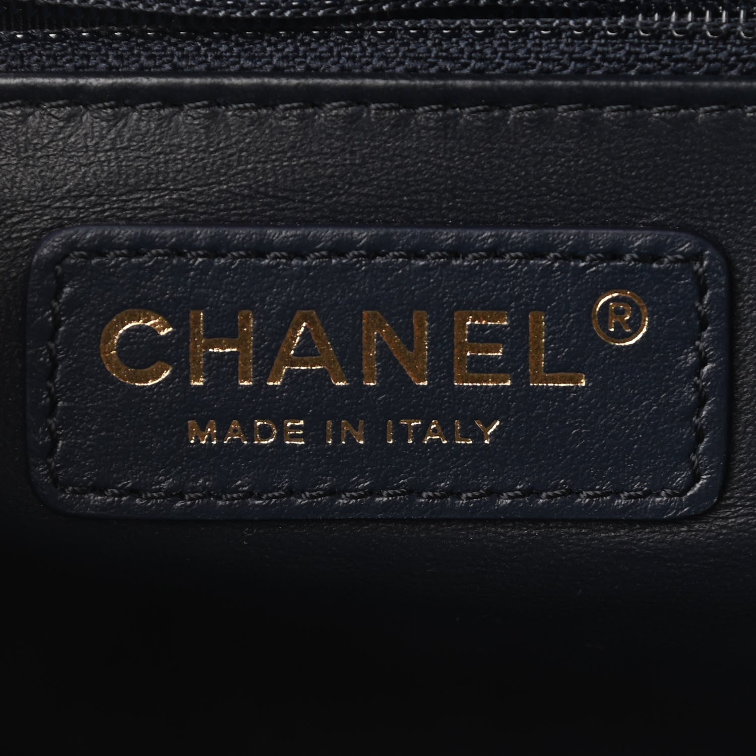 Chanel Lambskin Quilted Easy Carry Flap Navy 6 of 9