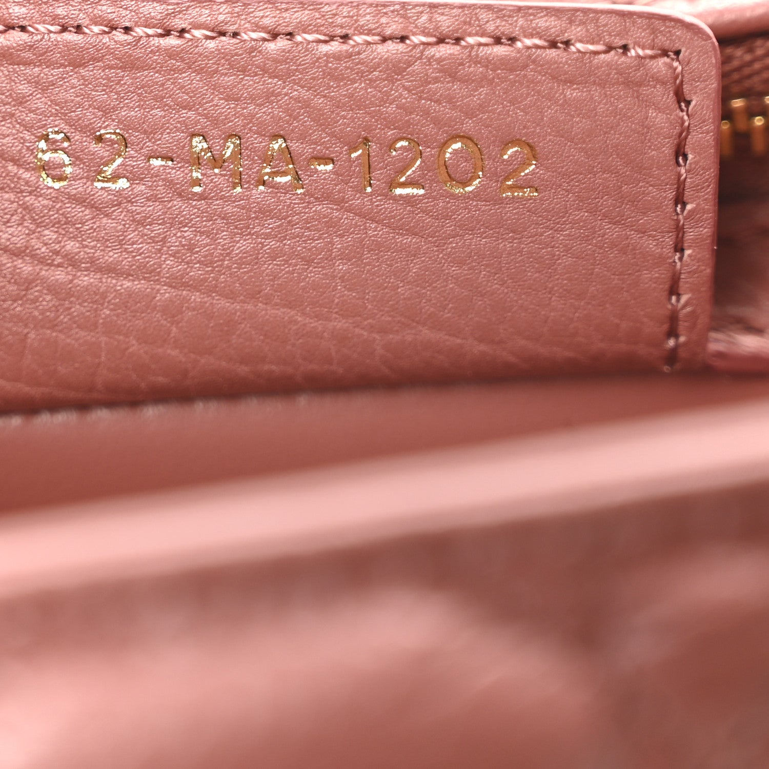 Christian Dior Calfskin Cannage Medium Caro Bag Rust 7 of 10
