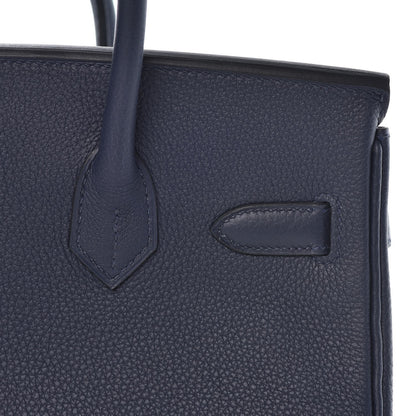 Hermes Togo Birkin 30 Bleu Nuit 27 of 33