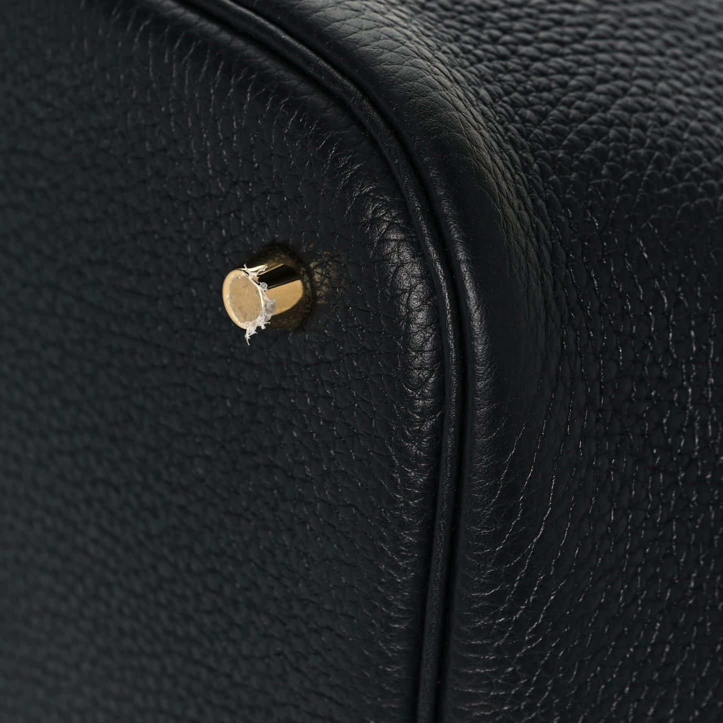 Taurillon Clemence Picotin Lock 26 GM Black