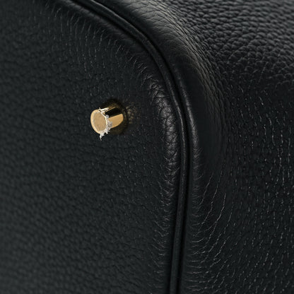 Hermes Taurillon Clemence Picotin Lock 26 GM Black 8 of 11