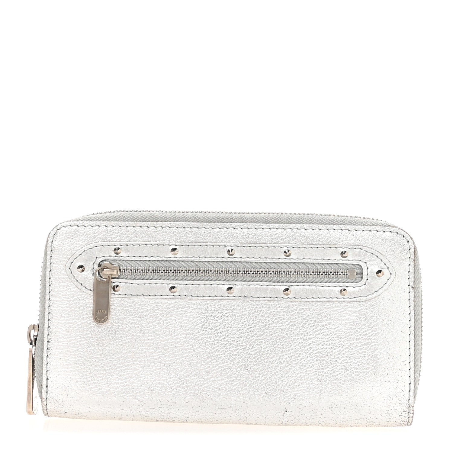 Louis Vuitton Suhali Zippy Wallet Silver 1 of 7
