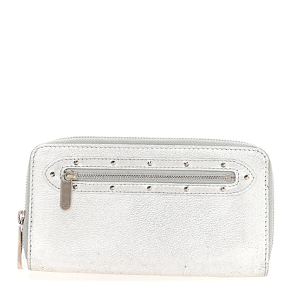 Louis Vuitton Suhali Zippy Wallet Silver 1 of 7