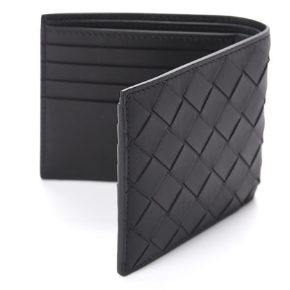 Bottega Veneta Nappa Maxi Intrecciato Bi-Fold Wallet Black 11 of 11