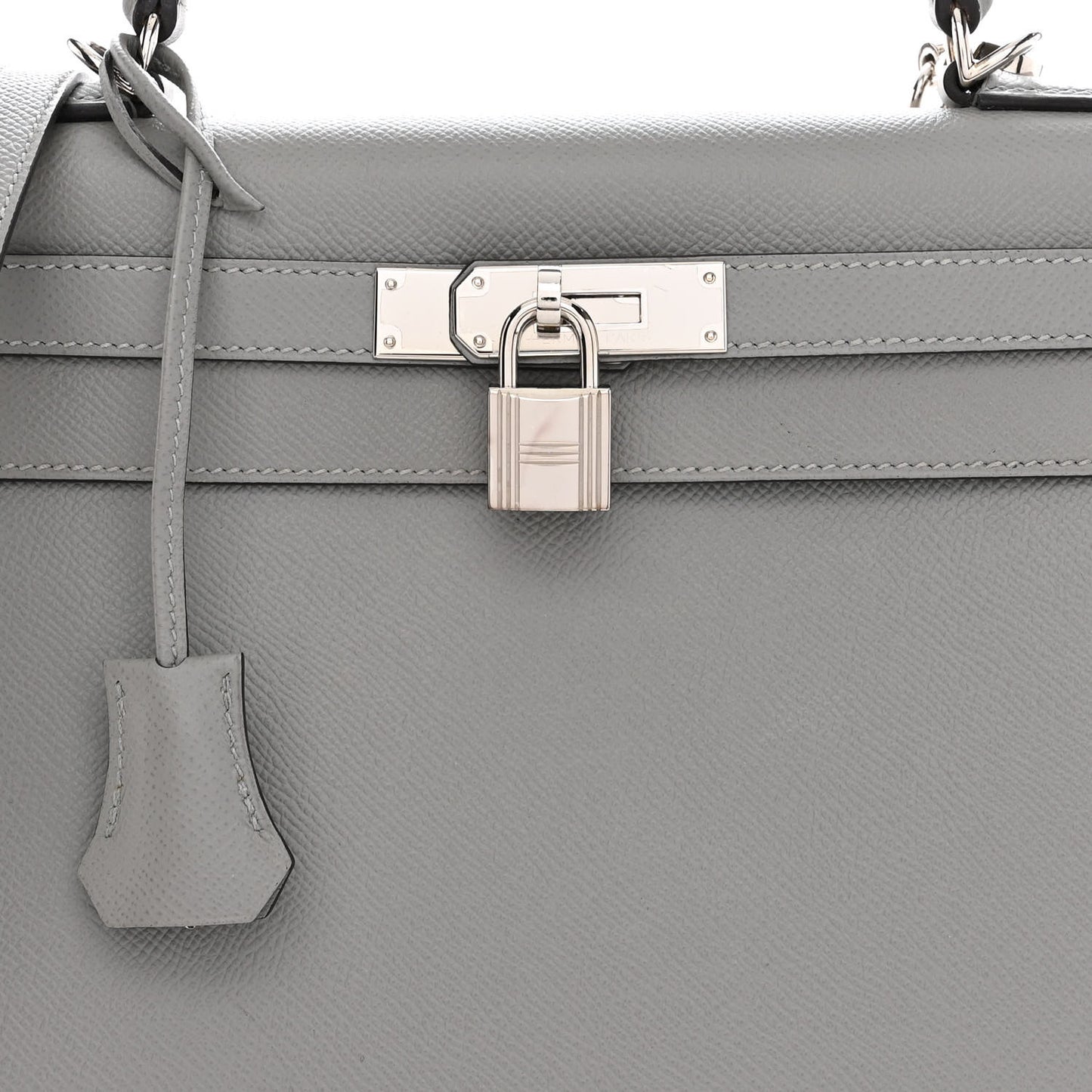 Epsom Kelly Sellier 28 Gris Mouette