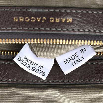 Marc Jacobs Calfskin Quilted Stam Brown 9 of 21