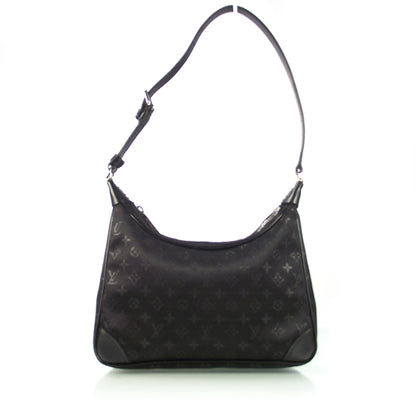 Louis Vuitton Satin Monogram Little Boulogne Black 1 of 9