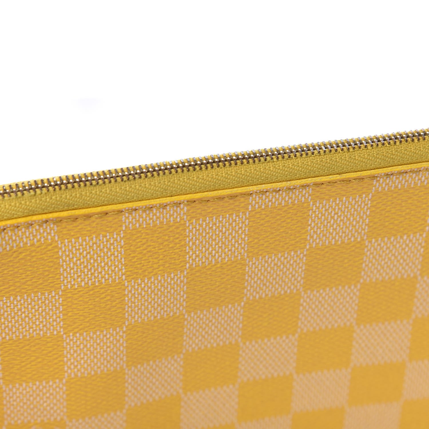 Louis Vuitton Damier Couleurs Element Clutch Mimosa 9 of 11