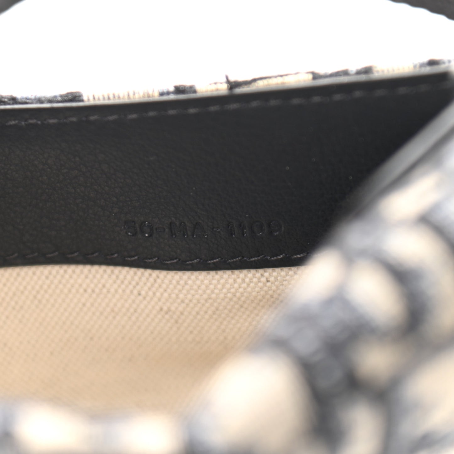 Oblique Saddle Belt Pouch Blue