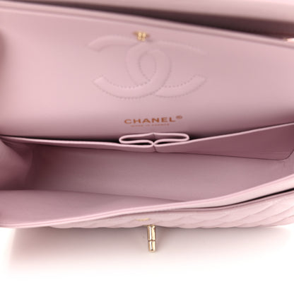 Chanel Caviar Quilted Medium Double Flap Light Pink 5 of 12