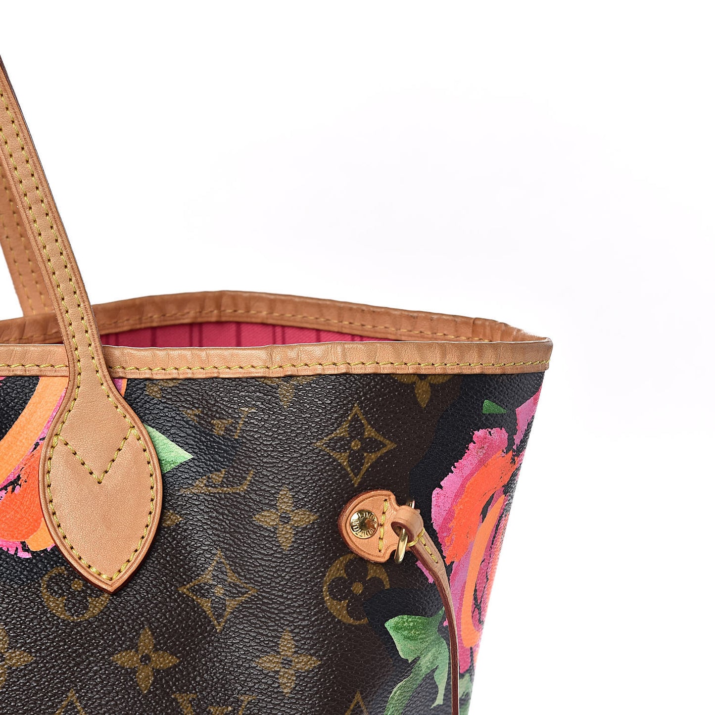 Monogram Roses Neverfull MM