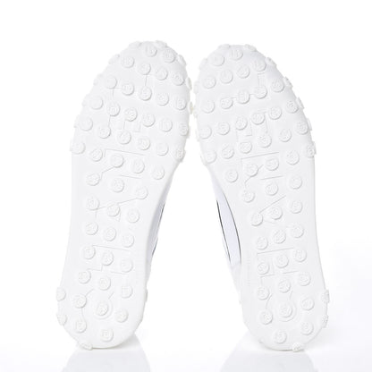 Chanel Calfskin Mesh Sneakers 38.5 White 5 of 10