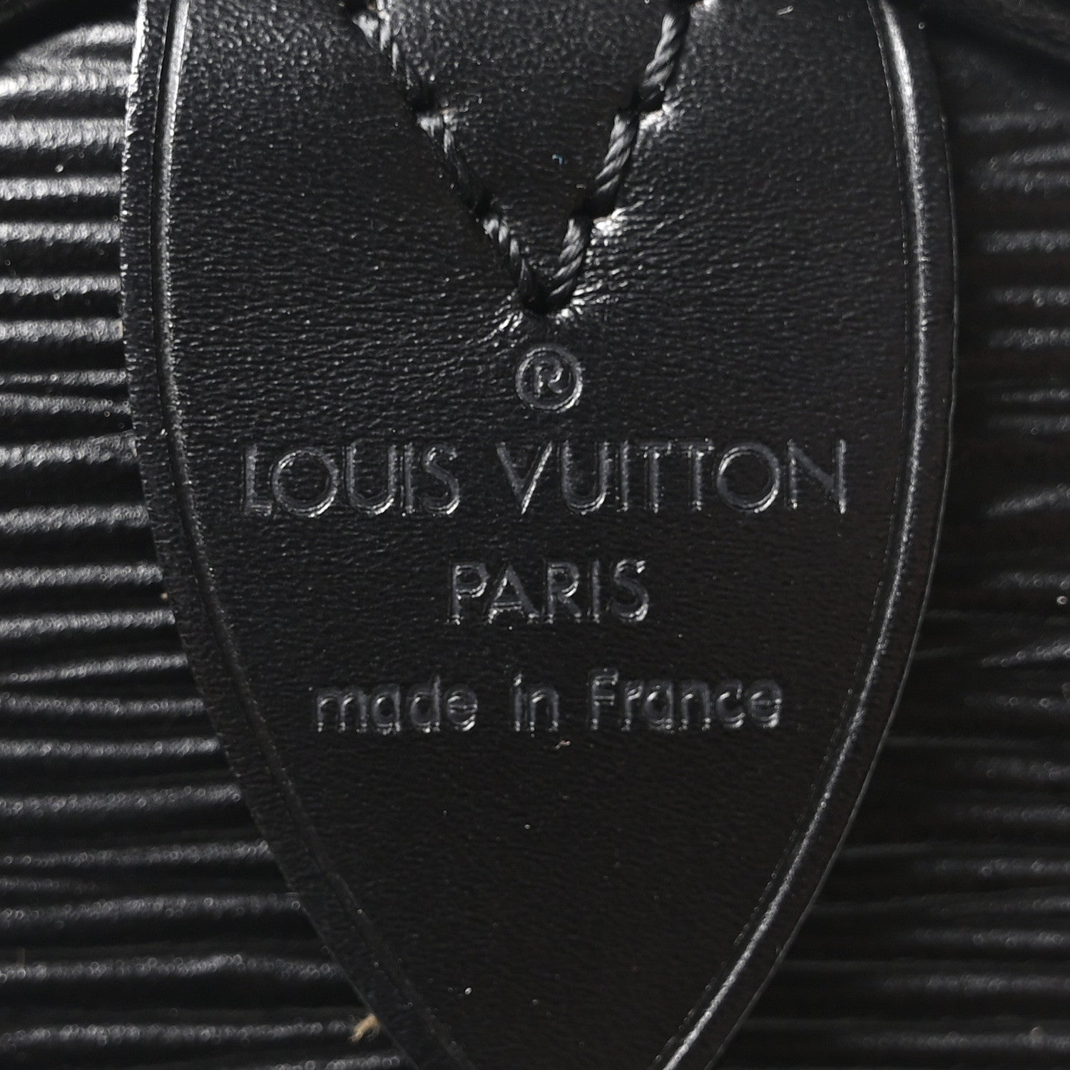 Louis Vuitton Epi Speedy 25 Black 6 of 9