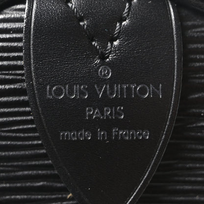 Louis Vuitton Epi Speedy 25 Black 6 of 9