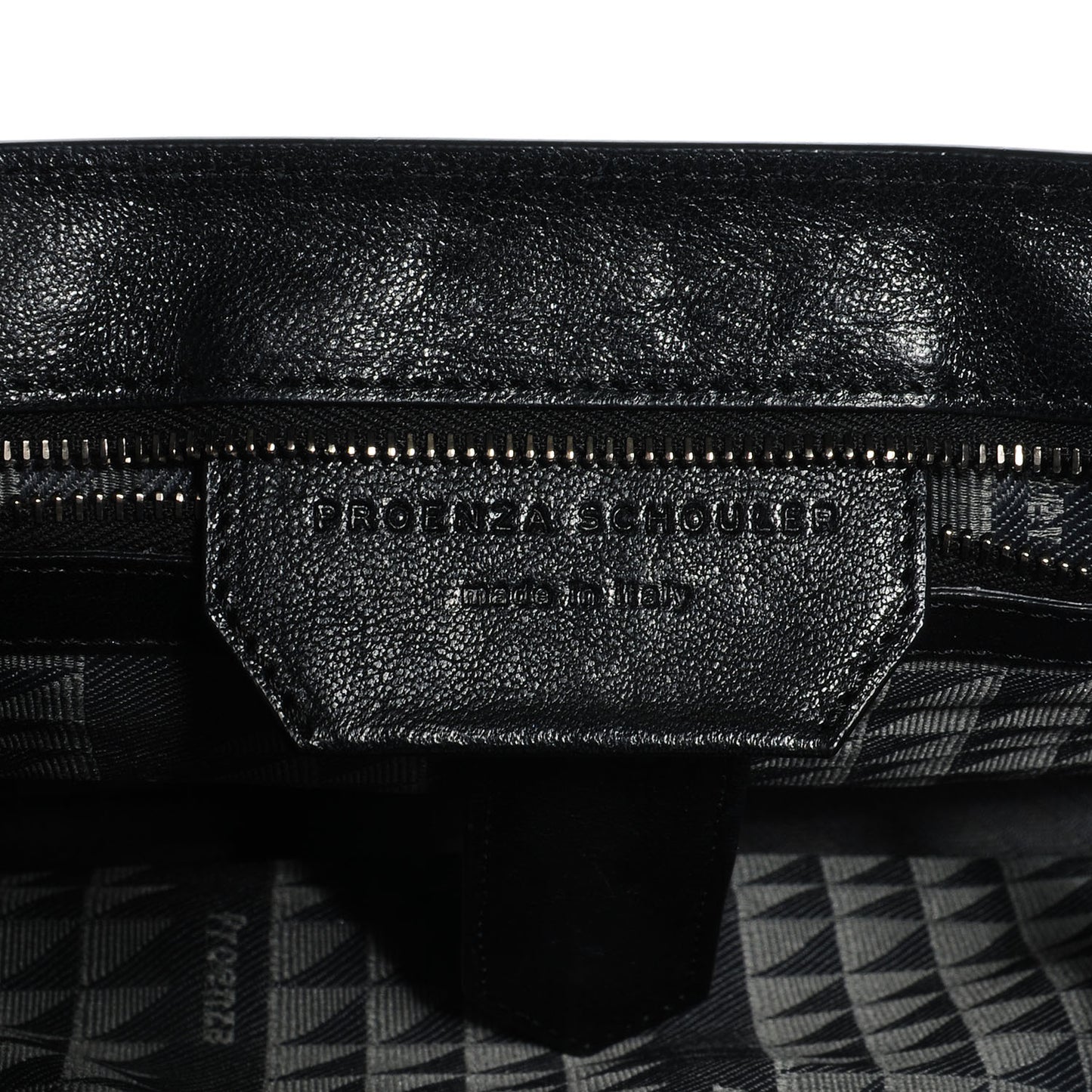 Lambskin PS1 Medium Satchel Black