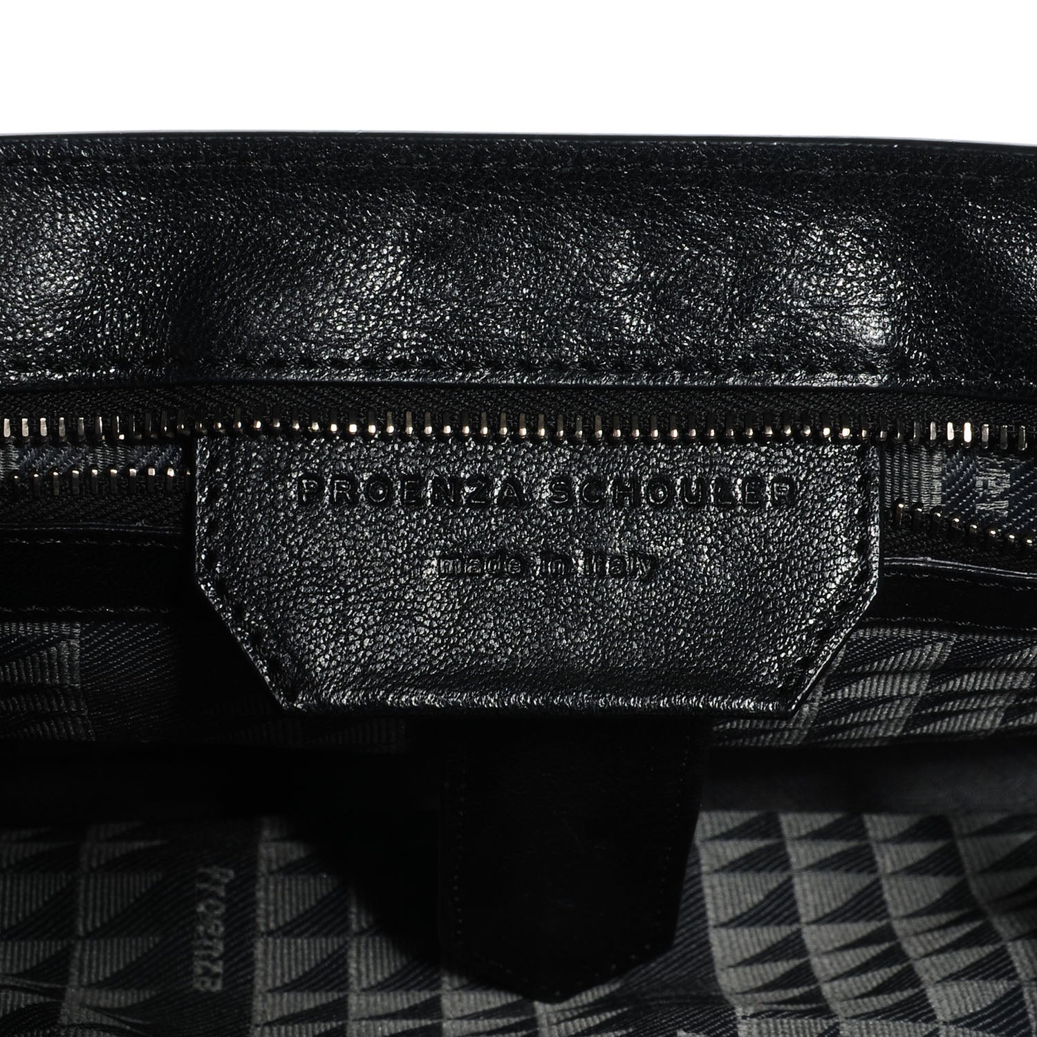 Proenza Schouler Lambskin PS1 Medium Satchel Black 11 of 15