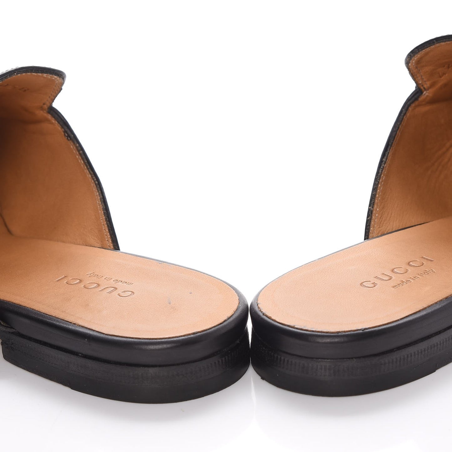 Calfskin Womens Princetown Slippers 36 Black