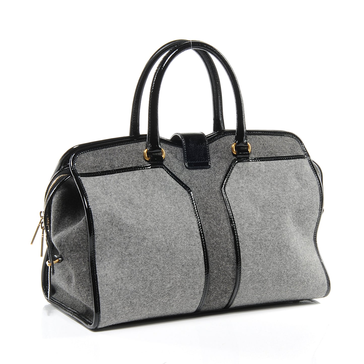 Wool Medium Bo Cabas Chyc Tote Grey