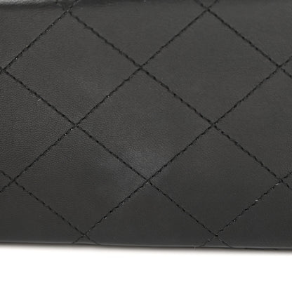 Chanel Lambskin Quilted Maxi Double Flap Black 19 of 22