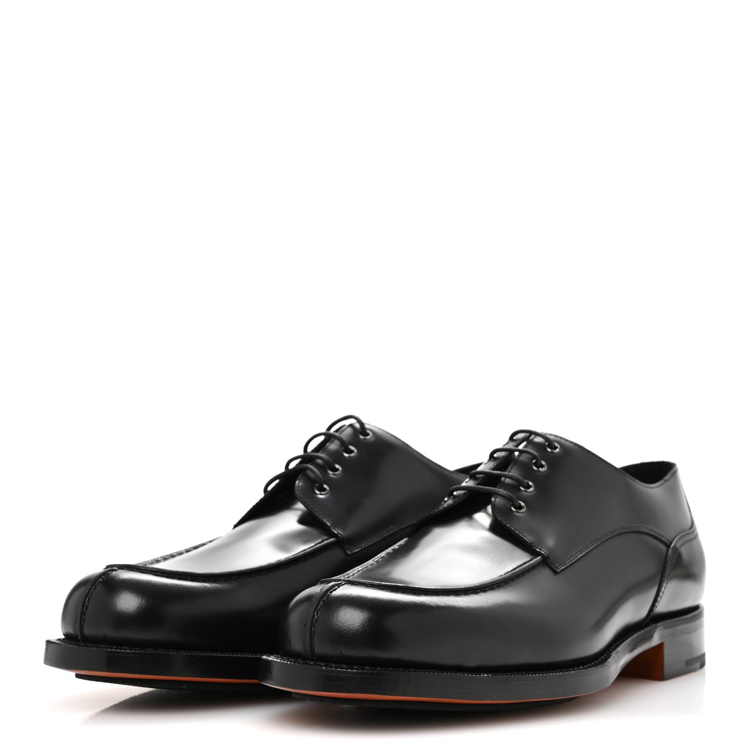 Hermes Calfskin Mens Oxford 43.5 Black 4 of 12