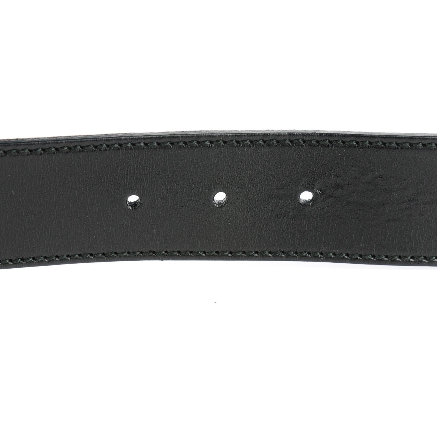 Gucci Calfskin Interlocking G Belt 95 38 Black 4 of 5