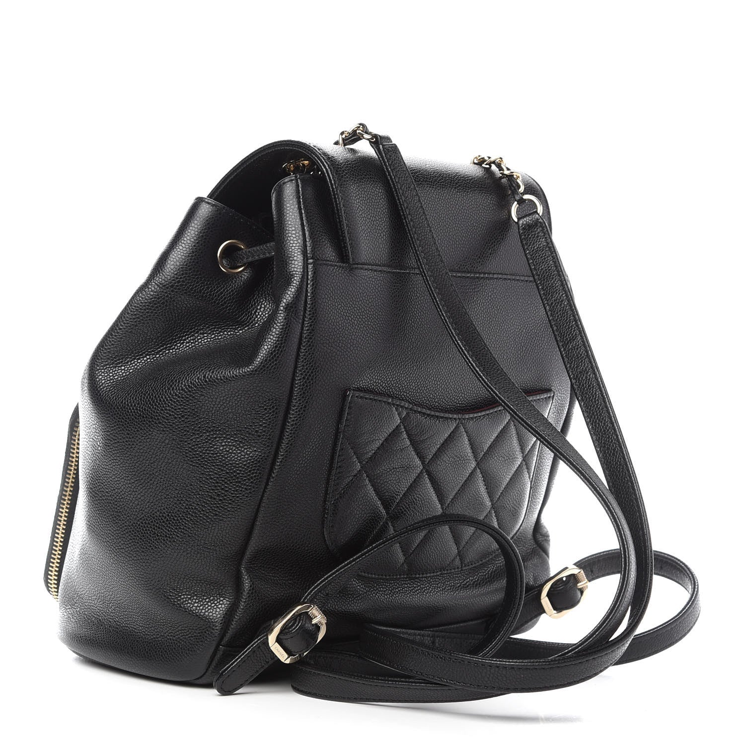 Chanel Caviar Quilted Business Affinity Backpack Black 3 of 10