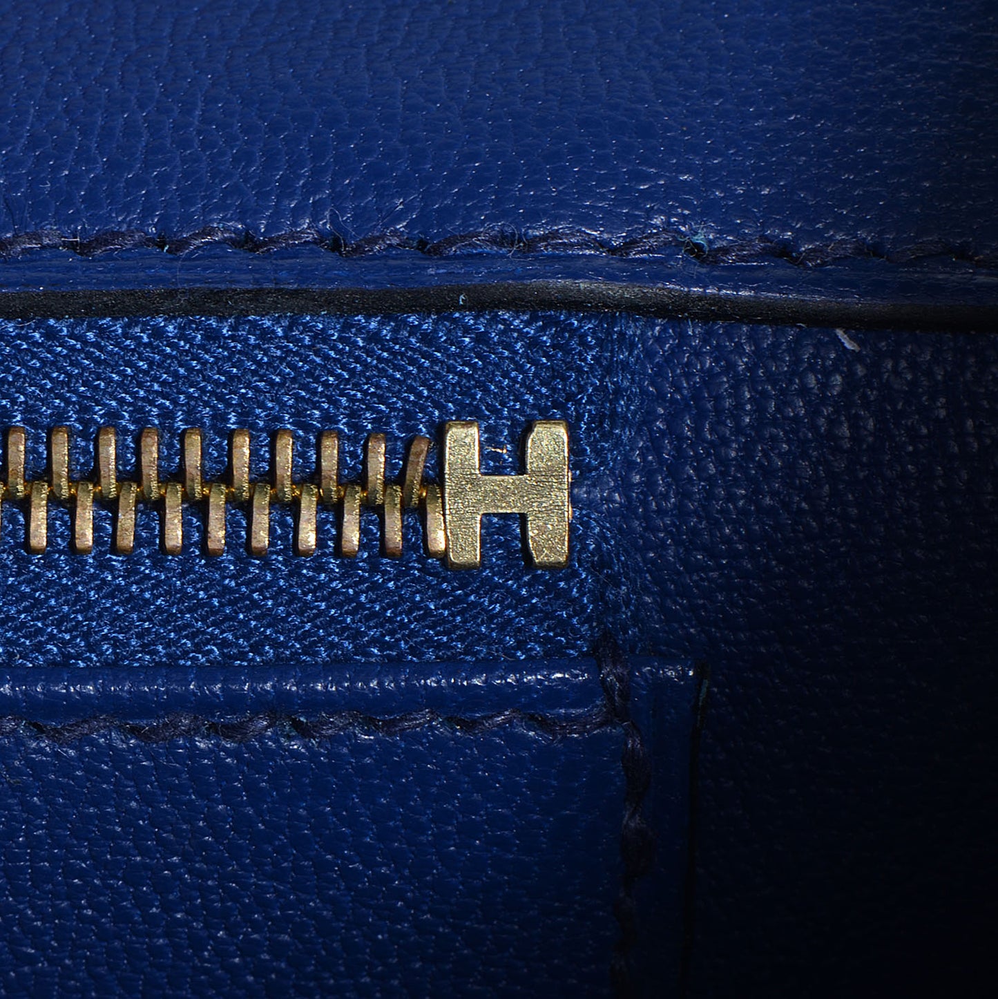 Taurillon Clemence Birkin 35 Bleu de Prusse